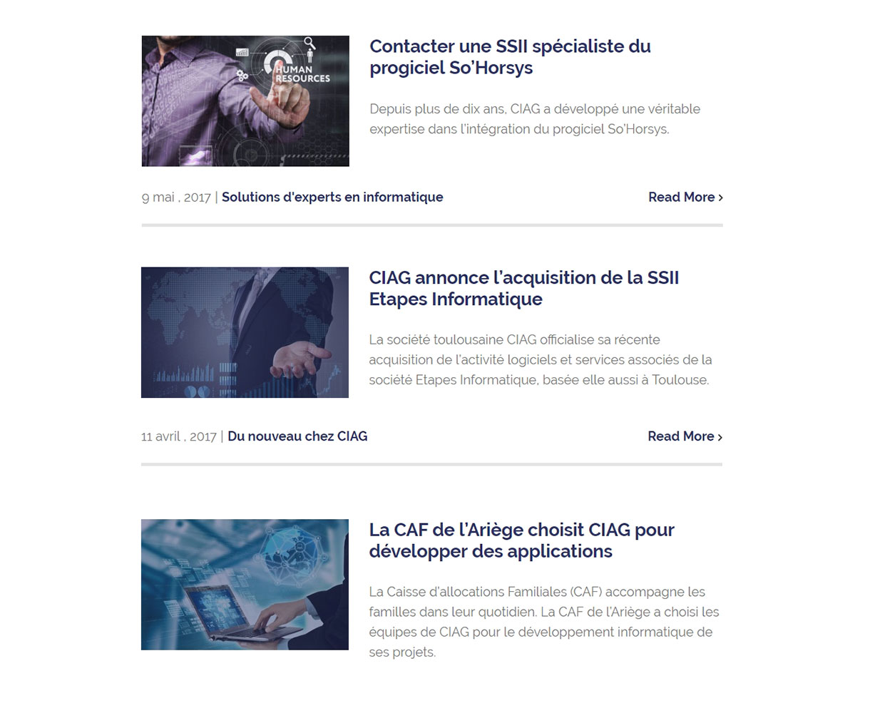 Animer un blog pour une entreprise informatique