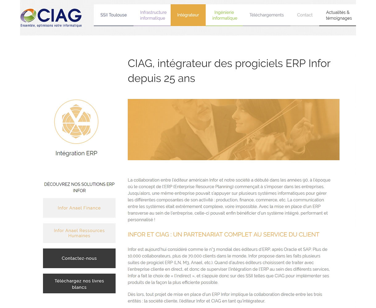 Communiquer pour le web – Le cas d’une SSII